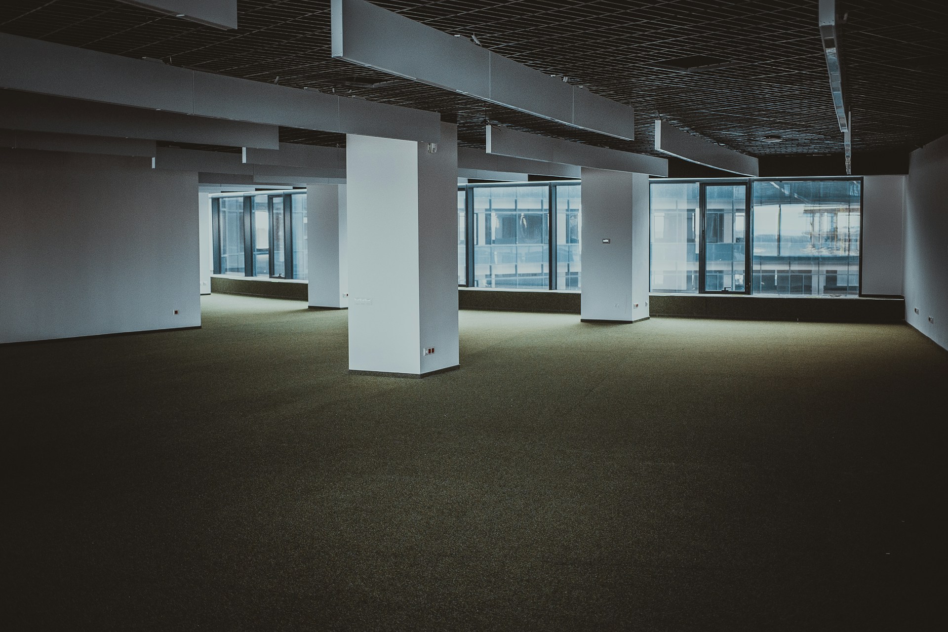 vacant office building